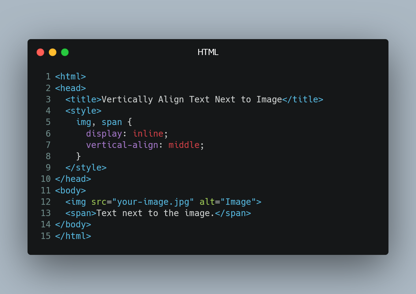 HTML Center Text – How to CSS Vertical Align a Div